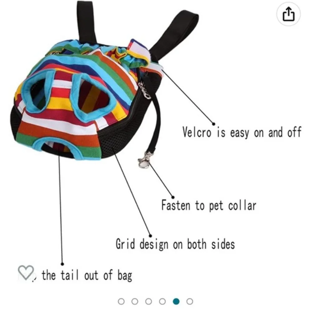 NWOT Funkeen Pet House Pet Backpack Carrier, M